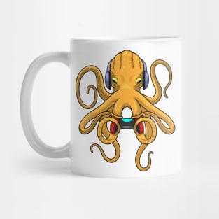 Octopus Gamer Controller Mug